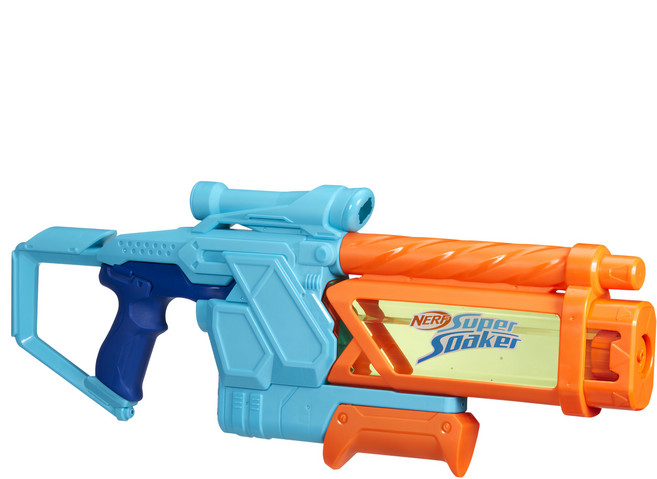 Hasbro 孩之寶 NERF Super Soaker 超威水槍 秒速充水激戰款, 混合顏色, 1個