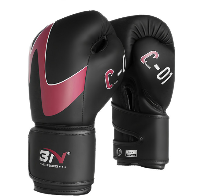BN FIGHT bn拳套 攀登者 c1007001-01-02 10oz, 紅色, 1個