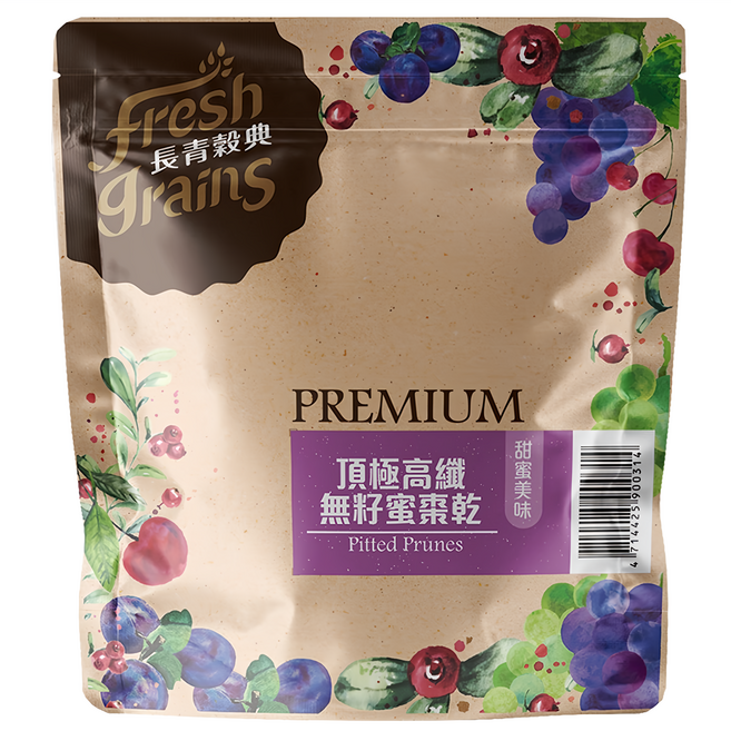 fresh grains 長青穀典 頂極高纖無籽蜜棗乾 無脂肪零膽固醇 富含膳食纖維 特選無榨汁果實 飽滿多汁, 250g, 1包