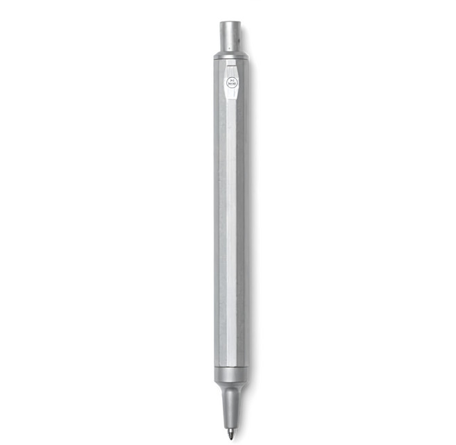 H MM 原子筆 Ballpoint 鋁材質陽極處理 Ø11*136mm 22g, 鋁原色, 1支
