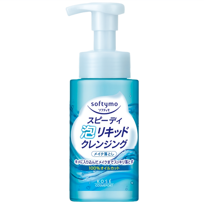 KOSE 高絲 softymo 絲芙蒂 台灣公司貨 泡沫瞬淨卸粧液, 200ml, 1瓶