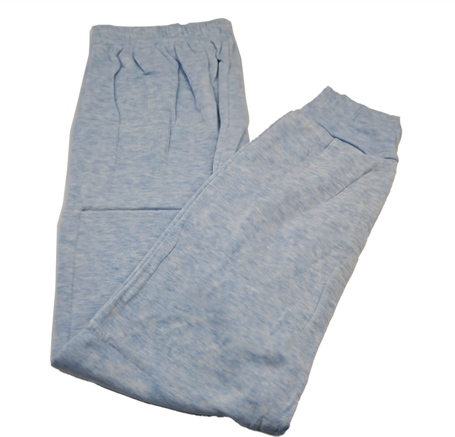 MI MI LEO TR台製超舒適保暖刷毛居家衣褲 發熱褲, 邊際藍, CP111955B1035