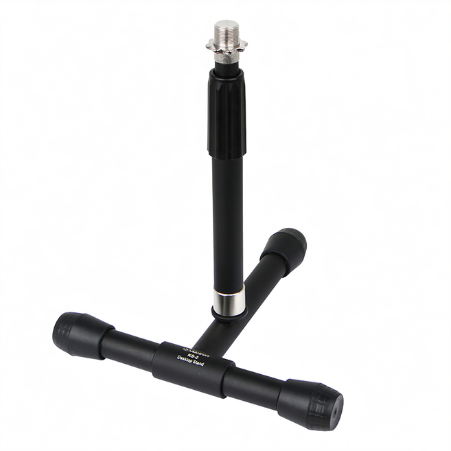 Alctron T型麥克風架 KS-2 桌面式 體積小巧 結構堅固耐用 T型底座穩定性佳, 1個