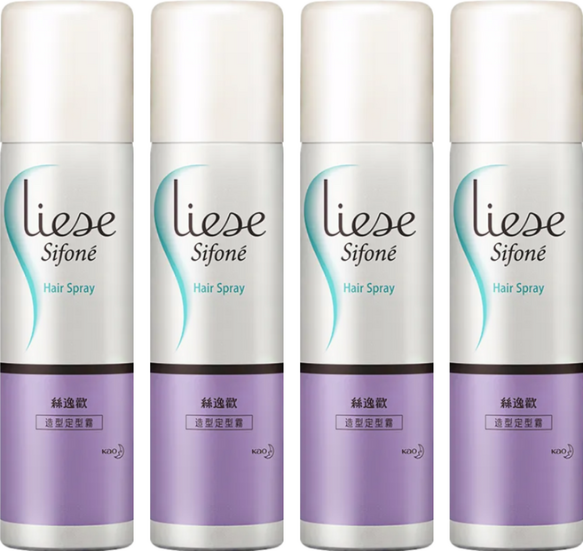 Liese 莉婕 絲逸歡 造型定型霧, 150ml, 4瓶