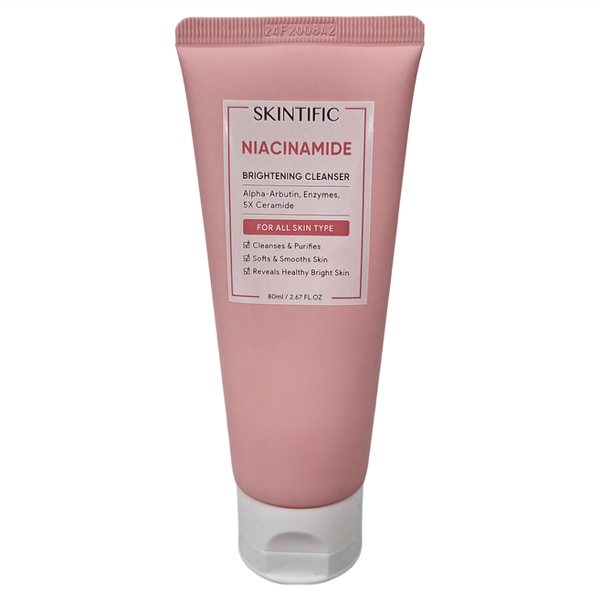 Skintific 菸鹼醯胺洗面乳, 80ml, 1條