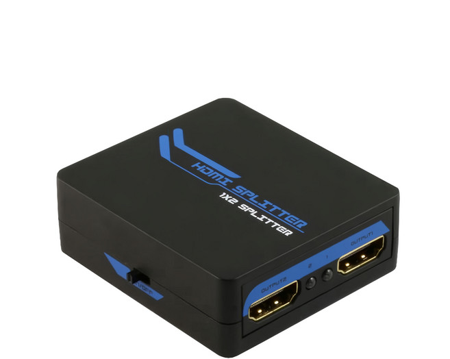 Alanview HDMI 一進二出分配器 完全支援FHD 1080P, AL1312, 1個