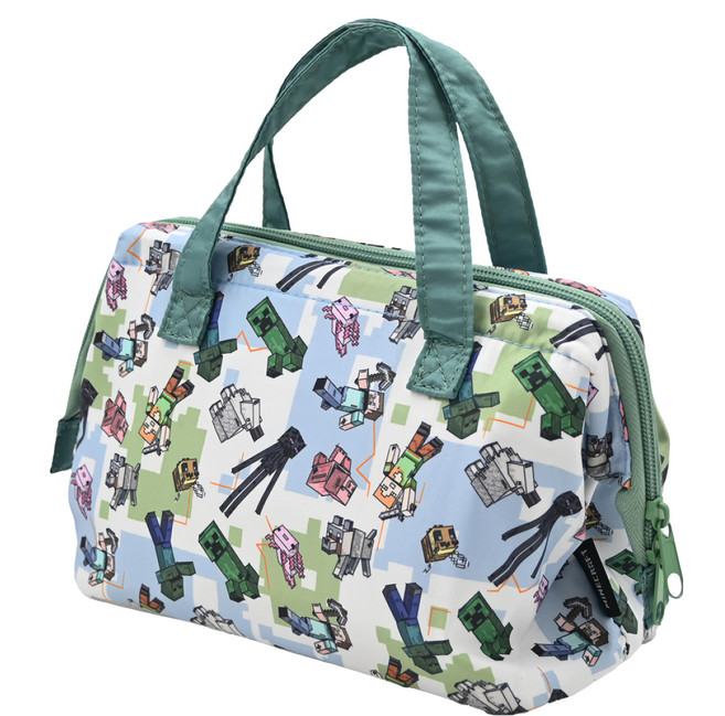 Skater 鋁箔保冷 保溫便當袋, Minecraft Explore More, 1個