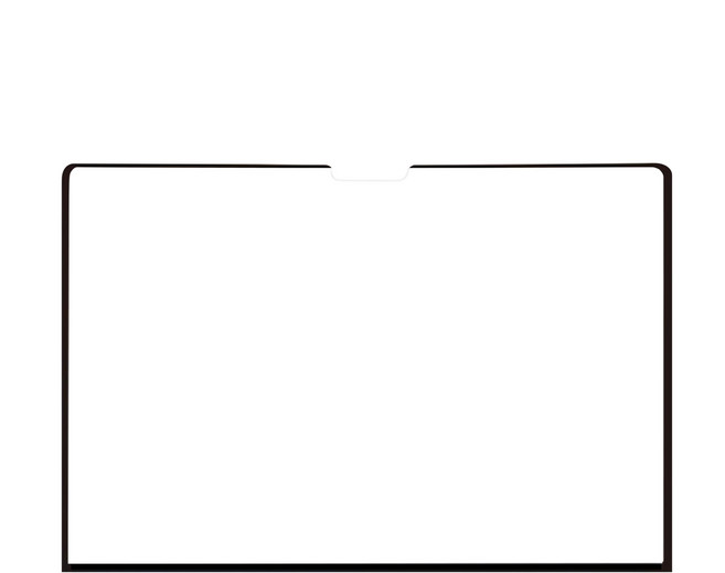 防摔專家 Macbook Pro 14吋 A2442 藍光螢幕保護貼 高清高透 防刮花 防指紋, 1個