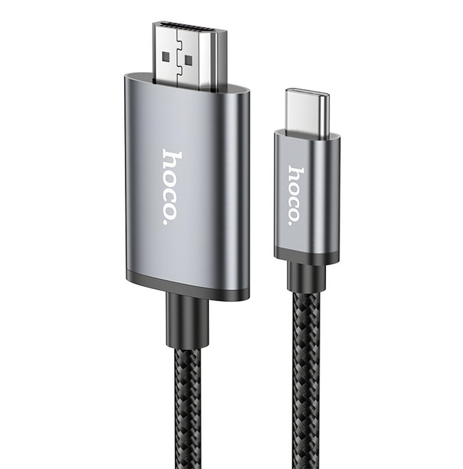 hoco. 浩酷 Type-C-HDTV高清同屏線 UA27 40g, 錆色, 200cm, 1條