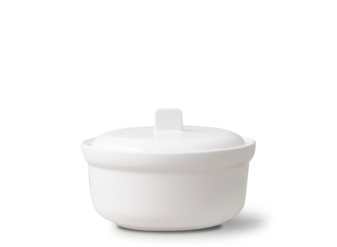 BOWLBOWL Nordic 蒸蛋鍋, 牛奶白色, 1個