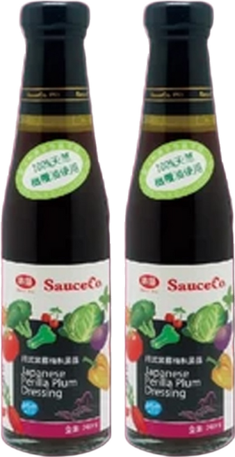 味榮 日式紫蘇梅和風醬, 240ml, 2瓶