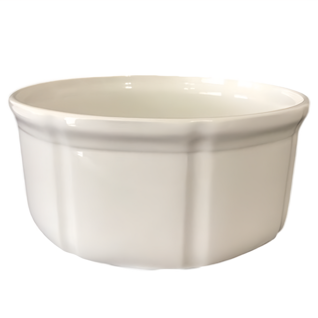 TATUNG 大同磁器 富貴盅 8.25吋 P384P 1個, 白色