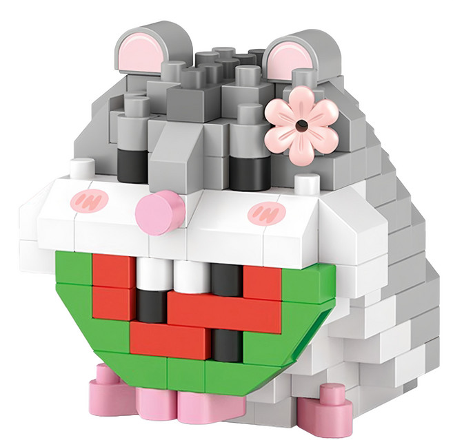 LoZ 倉鼠積木 170片, 倉鼠 多色, 1盒