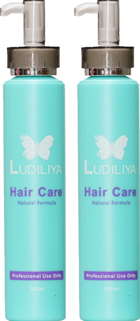 LUDILIYA 綠迪麗雅 捲度曲線塑型乳 捲捲乳, 300ml, 2瓶