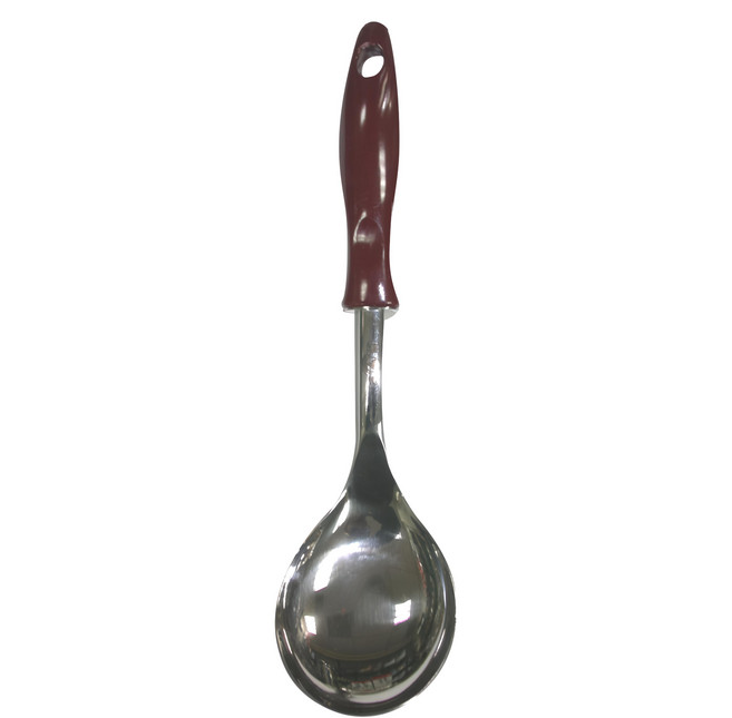 TRIARROW 三箭牌 不銹鋼湯.菜匙, 1入, 銀色 + 紅柄