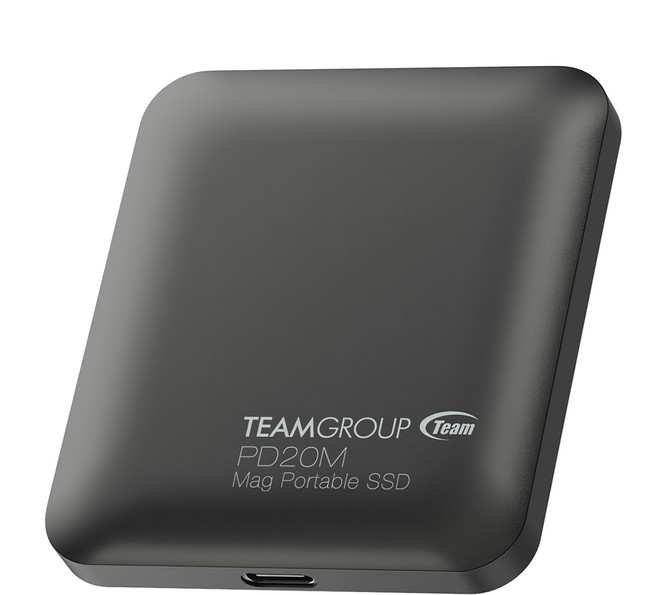 TEAMGROUP 十銓 PD20M 磁吸外接式固態硬碟, 2TB, 泰坦灰