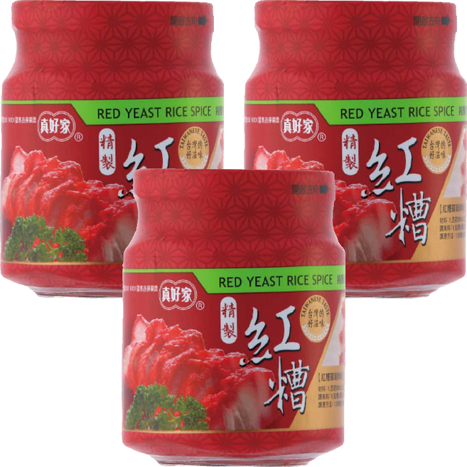 真好家 紅糟, 270g, 3罐