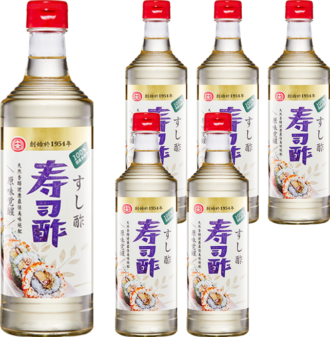 十全 壽司醋, 500ml, 6瓶