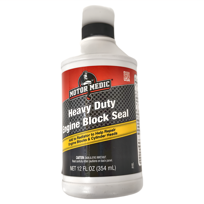 MOTOR MEDIC 加重級引擎體止漏劑 12oz (354 ml), 1瓶, 所有燃料類型