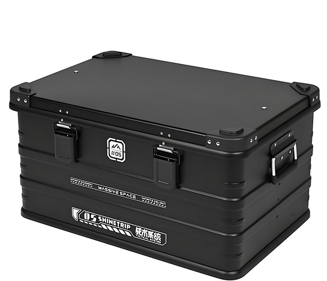 ShineTrip 山趣 匠人黑盒子折疊桌, 黑色