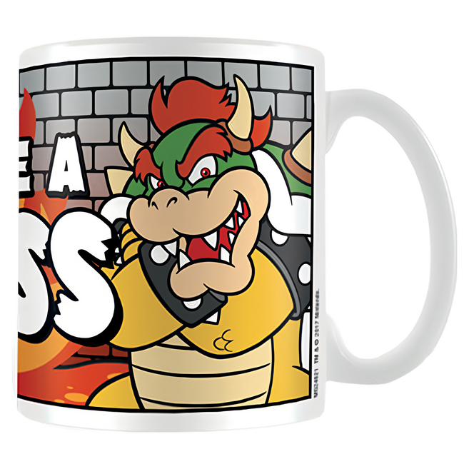 PYRAMID INTERNATIONAL 任天堂 超級瑪利歐 馬克杯 315ML 庫巴 這才是個魔王, 庫巴 這才是個魔王 多色, 1個