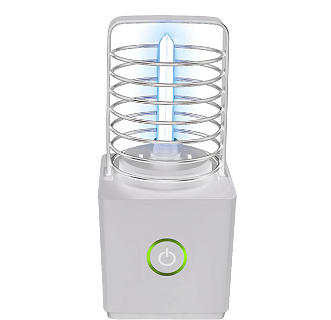 DR.MANGO 芒果科技 紫外線消毒殺菌燈 70 x 70 x 156mm 白色, ZW23-GS11-1G02-1G03-SG40, 1個