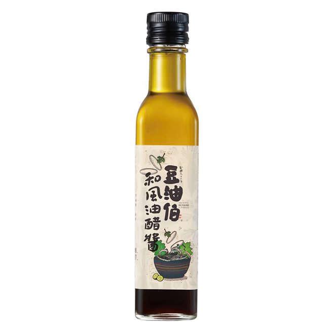 豆油伯 和風油醋醬, 250ml, 1瓶