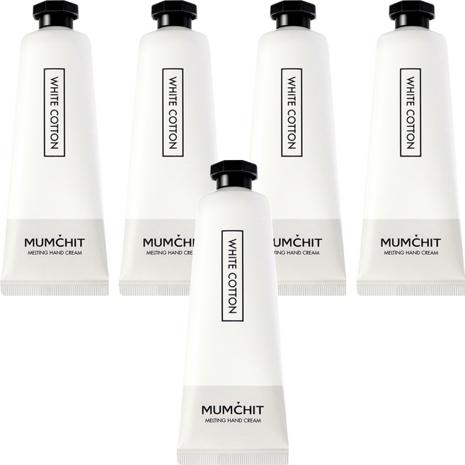 MUMCHIT 默契 香氛護手霜 清新棉花, 50ml, 5條