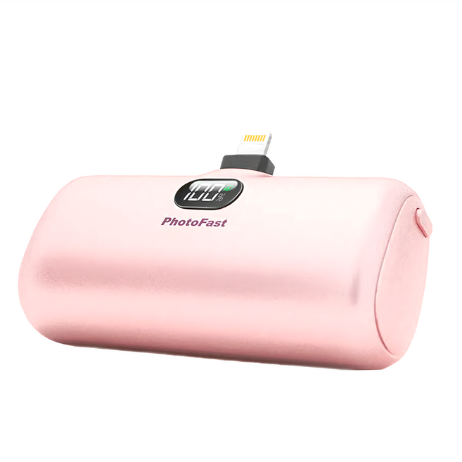 PhotoFast 銀箭資訊 PD快充 口袋電源 5000mAh Lightning, PB2700, 玫瑰金