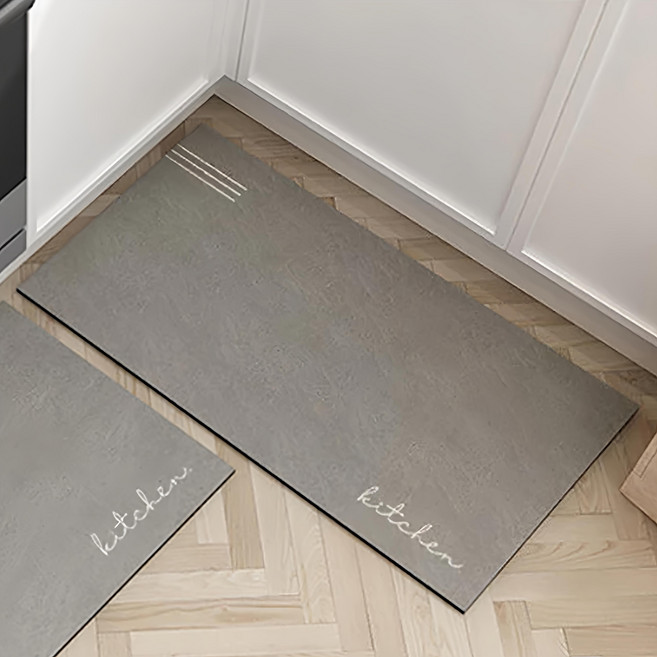 硅藻土踏墊, 灰色