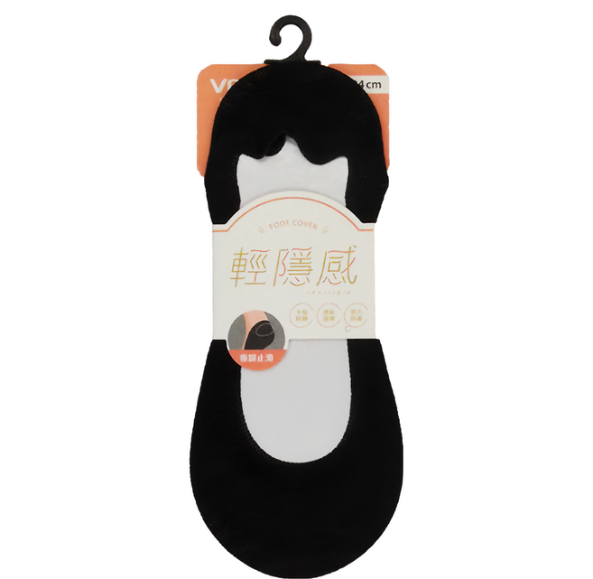 VOLA 維菈 輕隱感隱形襪 Set 4雙 22-24cm 前掌小花止滑 足底吸汗棉質 不掉跟止滑膠 輕薄透氣