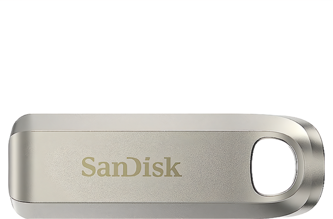 SanDisk 晟碟 Ultra Luxe USB Type-C 高速讀取隨身碟 CZ75, 128GB, 1個