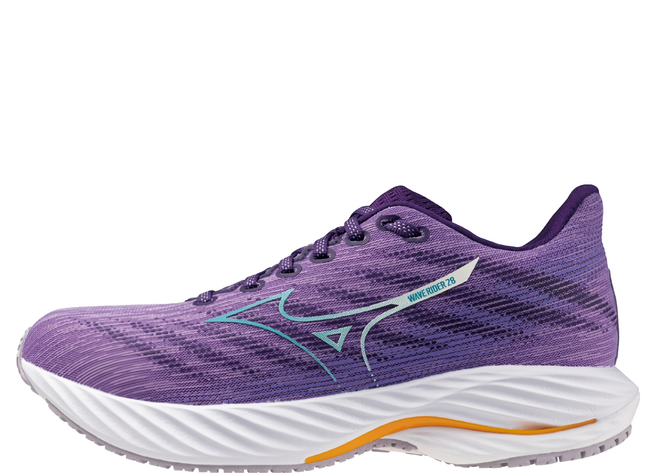 Mizuno 美津濃 女款 WAVE RIDER28 4E寬楦 慢跑鞋 J1GD240673