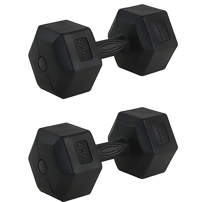 comet 六角型啞鈴, 10kg, 2個