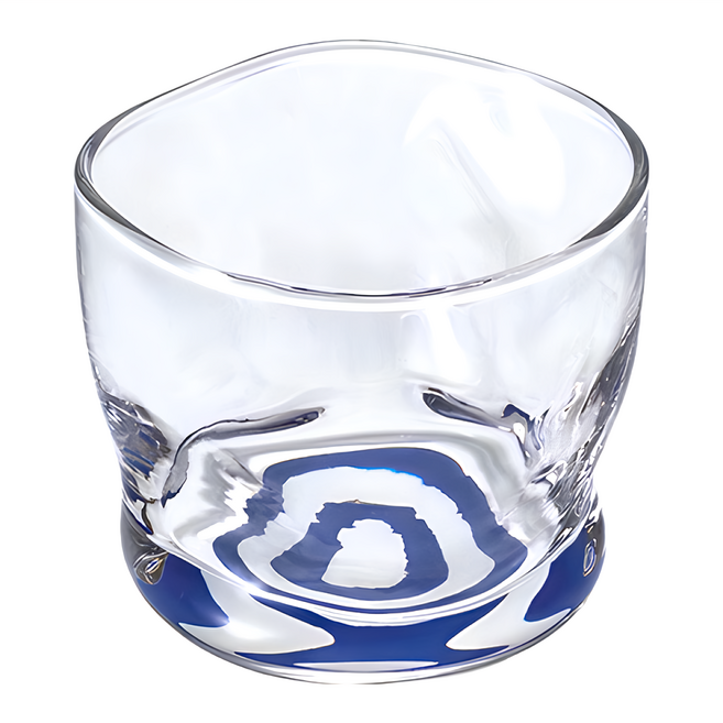 ADERIA GLASS 日本蛇目清酒杯 6個 66 x 54mm, 蛇目透明, 1組