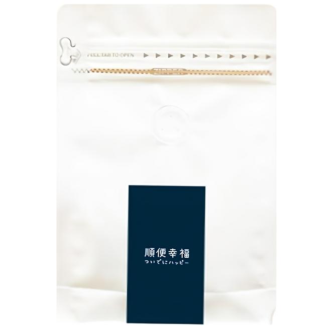 順便幸福 低因咖啡豆, 未研磨, 226g, 1包