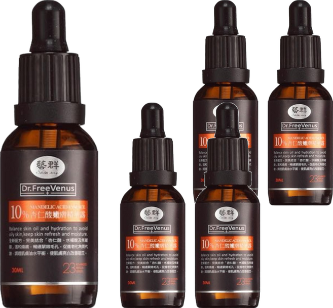 藝群 10%杏仁酸嫩膚精華露, 30ml, 5瓶