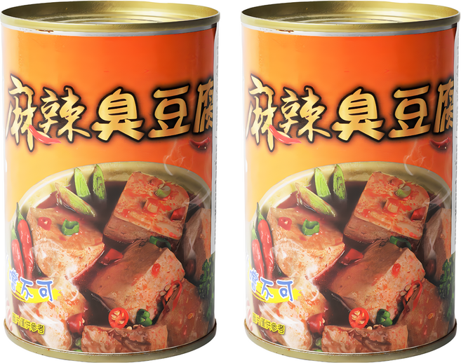 阿進師 麻辣臭豆腐, 800g, 2罐