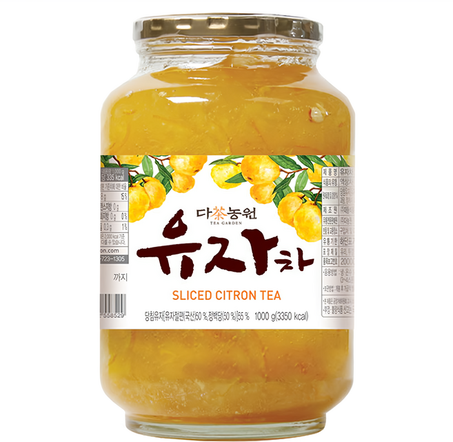 Danongwon 柚子茶, 1kg, 1入, 1罐