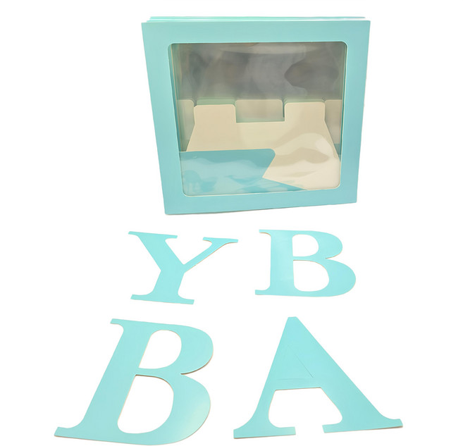 氣球盒子, BABY藍, 1組