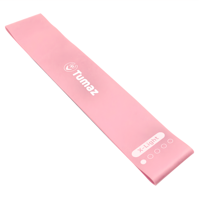 Tumaz 月熊 天然橡膠彈力帶 5件組, 馬卡龍色, 1組