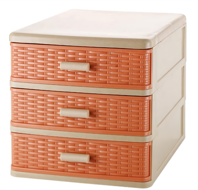 MORY 茂盛 藤木503收納盒 塑膠 PP 材質, 青草綠, 1個