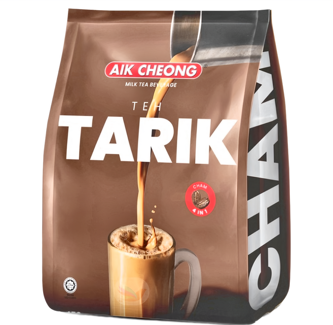 AIK CHEONG 益昌 南洋拉茶 四合一 (鴛鴦奶茶) 456g, 38g, 12包, 1袋