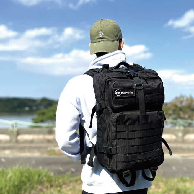 ButterFly Fish 蝴蝶魚 登山戰術背包 BK240245L 45L 黑色
