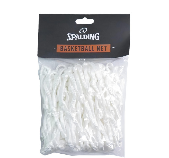 SPALDING 斯伯丁 球網 100入 spc59002 白, 1入