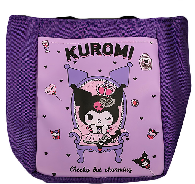 KUROMI 酷洛米 束口飲料提袋 KU-BAG10-LOVE 150 x 100 x 210mm 72g, 愛心, 1個