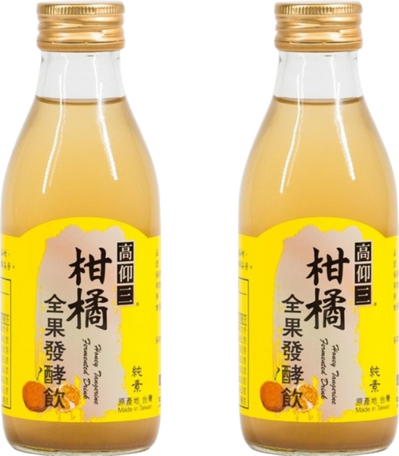 高仰三 柑橘全果發酵飲, 180ml, 2瓶