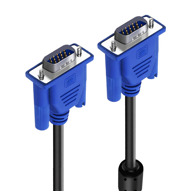 K-LINE 高品質 VGA to VGA 公對公 影像傳輸連接線, 3m, 1條