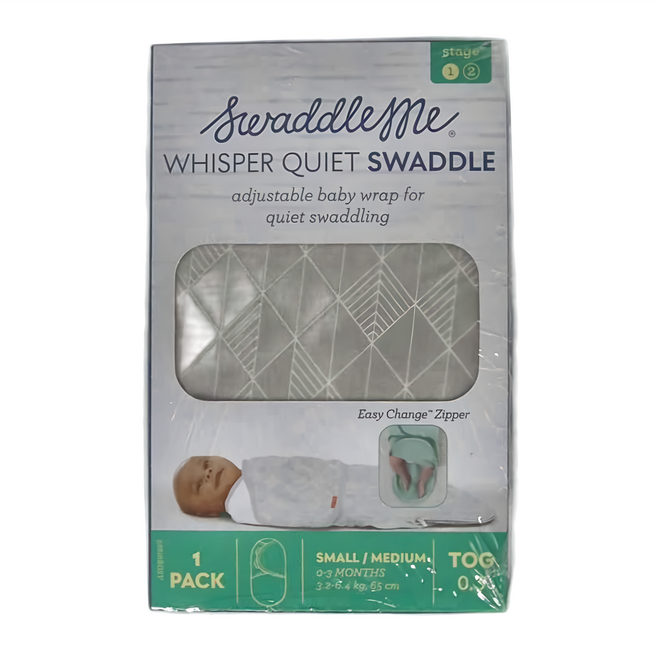 SwaddleMe 舒眠包巾 Whisper Quiet Swaddle adjustable baby wrap
