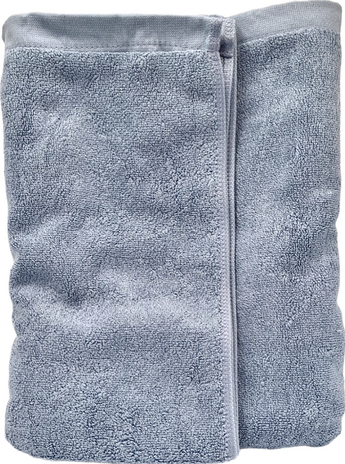 LIFE 來福牌 BS0816 浴巾 69*137CM 600G 100%棉 台灣製, 灰藍色, 1條